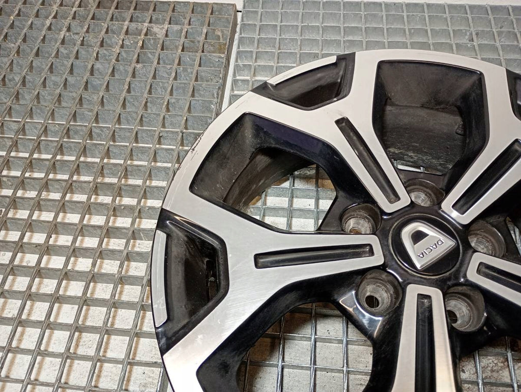 1x Alufelge 17 Zoll 6.5" 5x114.3 50ET Glanz Schwarz 403006285 Dacia Duster FEL1594945720xh