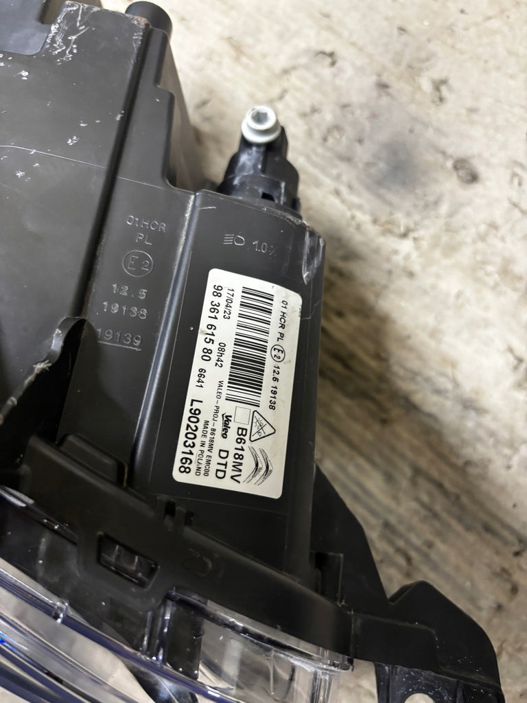 Frontscheinwerfer Citroën C3 III 9836161580 Full LED Rechts Headlight