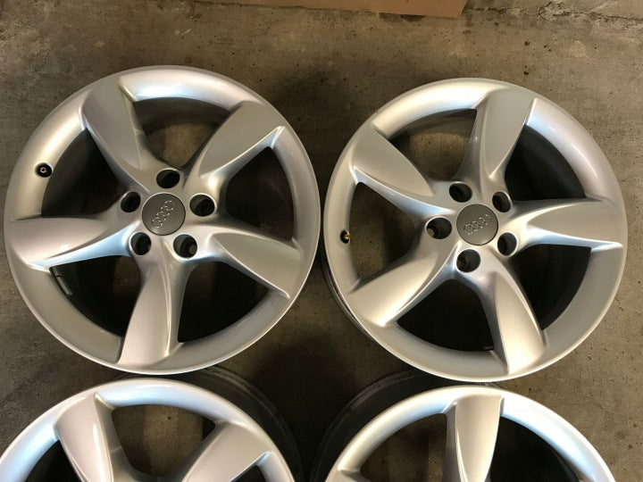 4x Alufelge 17 Zoll 7.5" 5x112 37ET Glanz Silber 4G0071497 Audi A6 Rim Wheel FEL2294825287qh