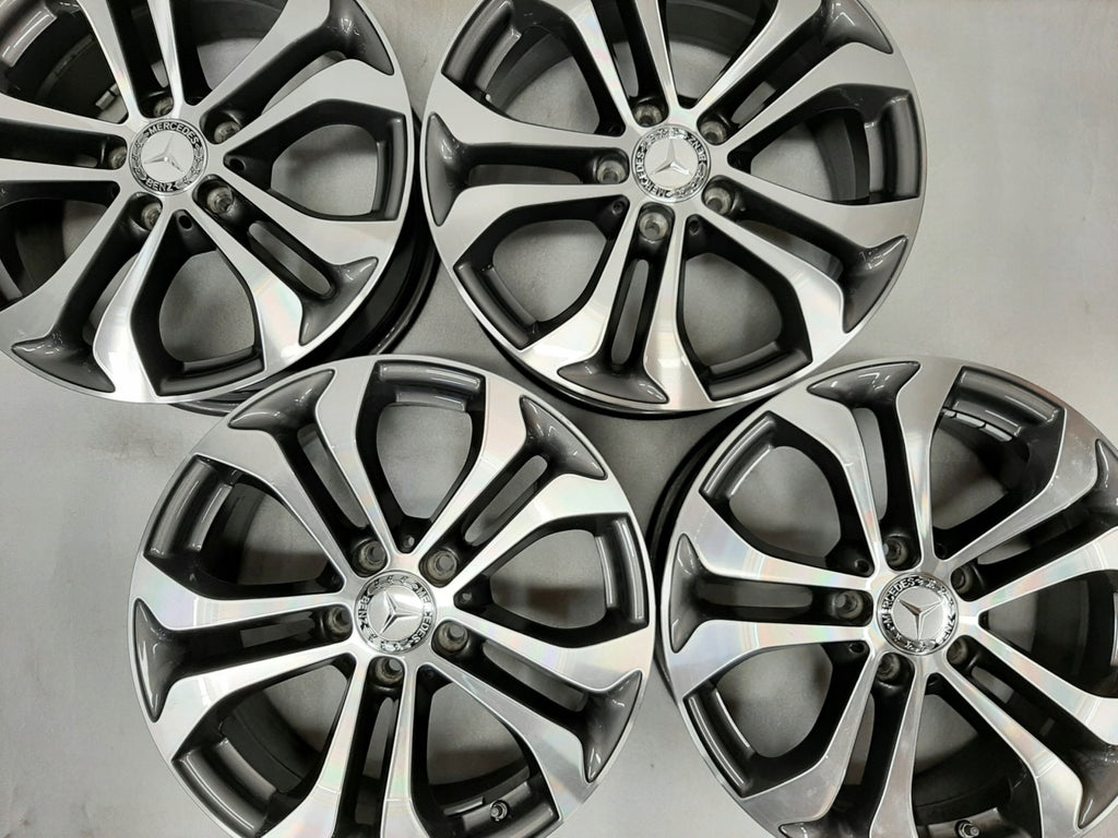 4x Alufelge 17 Zoll 7.5" 5x112 36ET A2534010600 Mercedes-Benz Glc Rim Wheel FEL1749837468ob