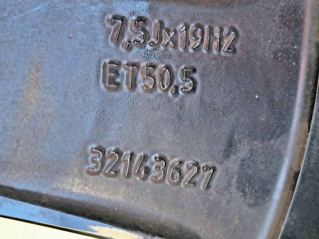 1x Alufelge 19 Zoll 7.5" 5x108 50 5ET 32143627 Volvo Xc40 Rim Wheel