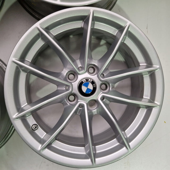 4x Alufelge 16 Zoll 6.5" 5x112 22ET Glanz Grau 6883515 BMW G21 G20 Mg Rim Wheel FEL8600876044hh