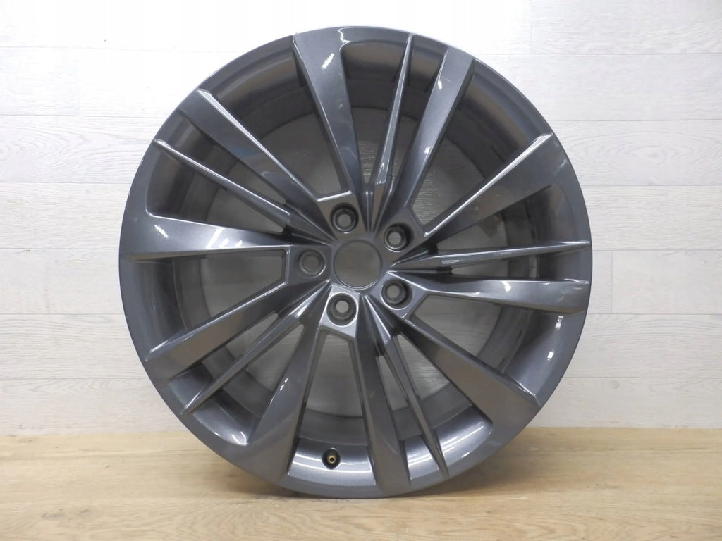 1x Alufelge 19 Zoll 8.0" 5x112 44ET 3V0601025BE Skoda Superb Iii Rim Wheel FEL9119529926ct