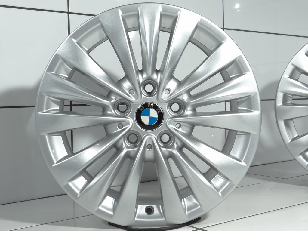 4x Alufelge 16 Zoll 7.0" 5x112 52ET Silber 6855084 BMW F22 F45 1 F40 F46 FEL1040931903ti