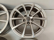 Laden Sie das Bild in den Galerie-Viewer, 4x Alufelge 17 Zoll 7.5" 5x112 36ET Glanz Silber 4K0601025 Audi A6 C8 Rim Wheel FEL1520111683cb