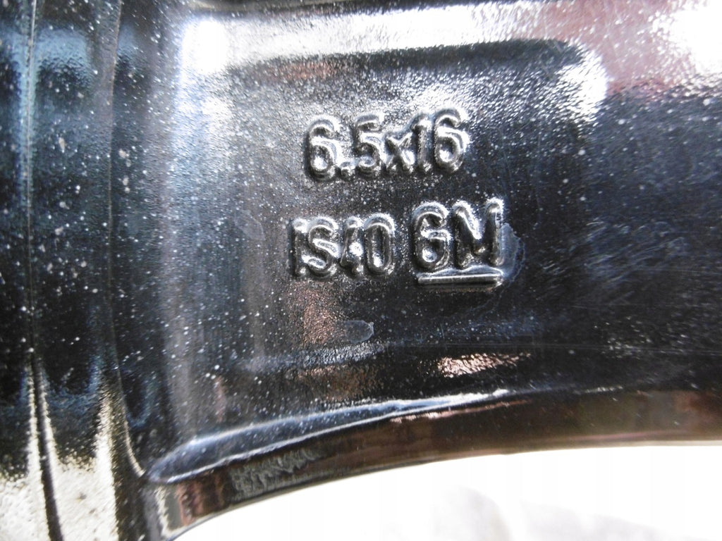 1x Alufelge 16 Zoll 6.0" 4x100 40ET 0P072BT6K3 Opel Corsa E Rim Wheel