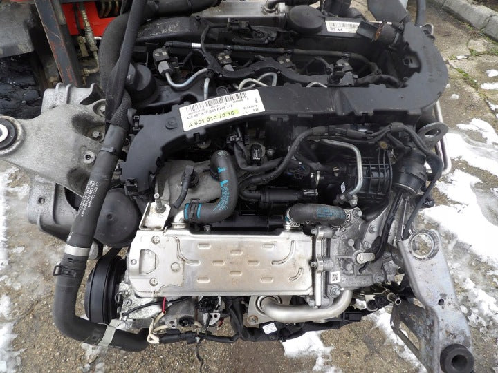 Motor Mercedes-Benz W176 651930 2.2 CDI 170PS 166TKm 2013 Diesel Engine Komplett MOT5716193072mf