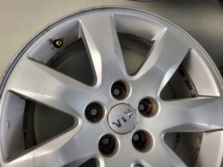 4x Alufelge 17 Zoll 7.0" 5x114.3 41ET Glanz Silber 529102P170 Kia Sorento Ii FEL7278149179sr