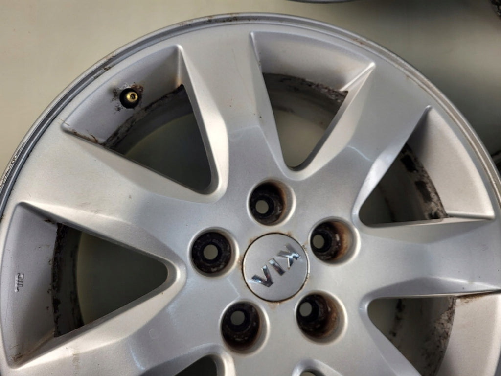 4x Alufelge 17 Zoll 7.0" 5x114.3 41ET Glanz Silber 529102P170 Kia Sorento Ii FEL7278149179sr