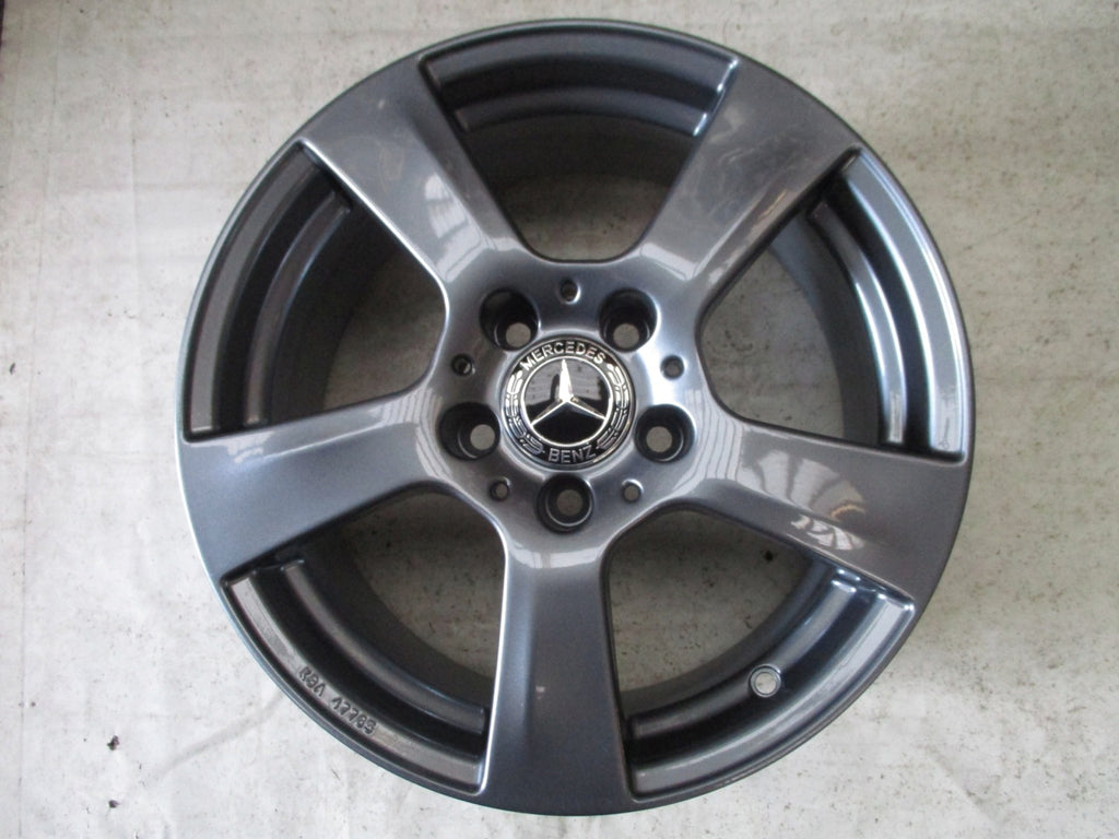 4x Alufelge 16 Zoll 7.5" 5x112 45 5ET Glanz Silber Mercedes-Benz Rim Wheel FEL3747626295je