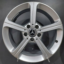 Laden Sie das Bild in den Galerie-Viewer, 4x Alufelge 17 Zoll 6.5" 5x112 44ET Glanz Silber A1774011200 Mercedes-Benz W177 FEL8912719194cb