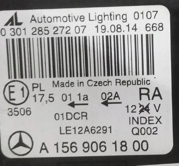 Frontscheinwerfer Mercedes-Benz X156 A1569061800 Rechts Scheinwerfer Headlight SCH1545286700bc