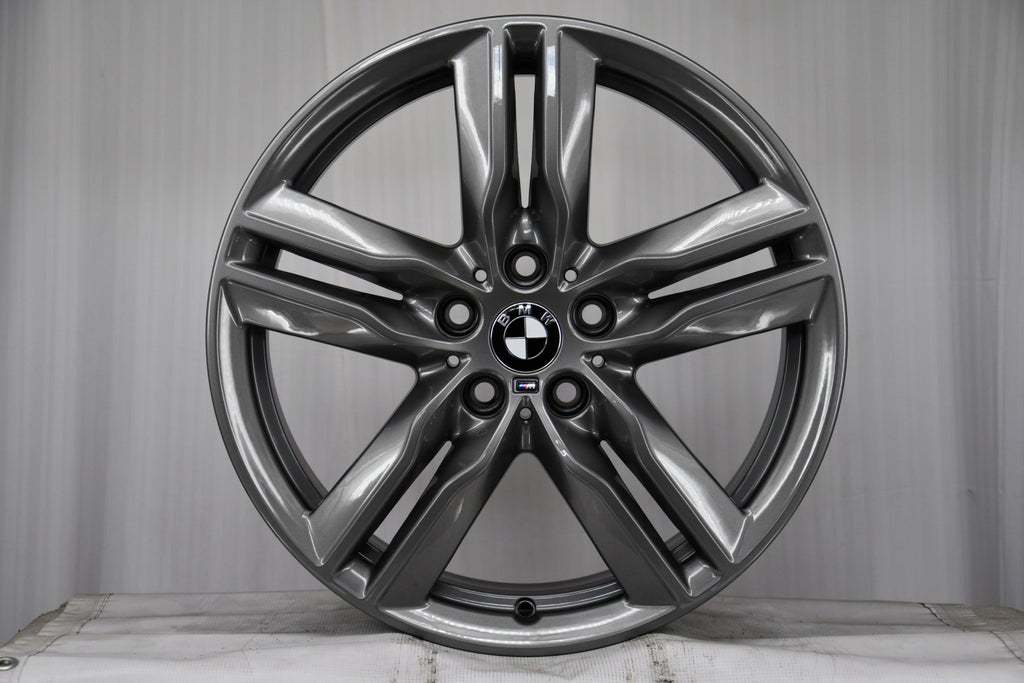 4x Alufelge 18 Zoll 7.5" 5x112 51ET Glanz Silber 7850456 BMW F48 Mg Rim Wheel FEL8123894480mi