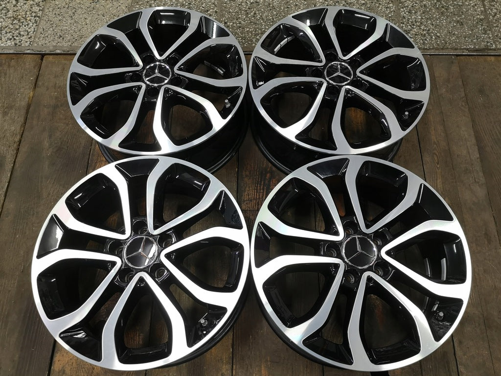 4x Alufelge 17 Zoll 7.0" 5x112 48 5ET A2054010200 Mercedes-Benz W205 Rim Wheel FEL3189507450da