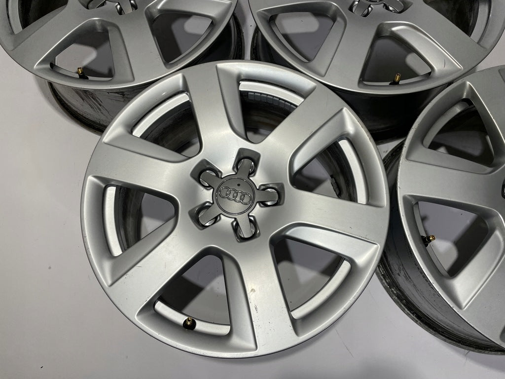 4x Alufelge 17 Zoll 7.5" 5x112 37ET Glanz Silber 4G0601025 Audi A6 Rim Wheel FEL8127358042nf