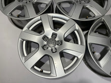 Laden Sie das Bild in den Galerie-Viewer, 4x Alufelge 17 Zoll 7.5" 5x112 37ET Glanz Silber 4G0601025 Audi A6 Rim Wheel FEL8127358042nf