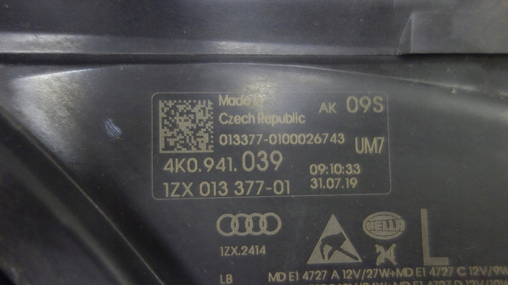 Frontscheinwerfer Audi A6 C8 4K0941039 LED Links Scheinwerfer Headlight SCH2016816423fs