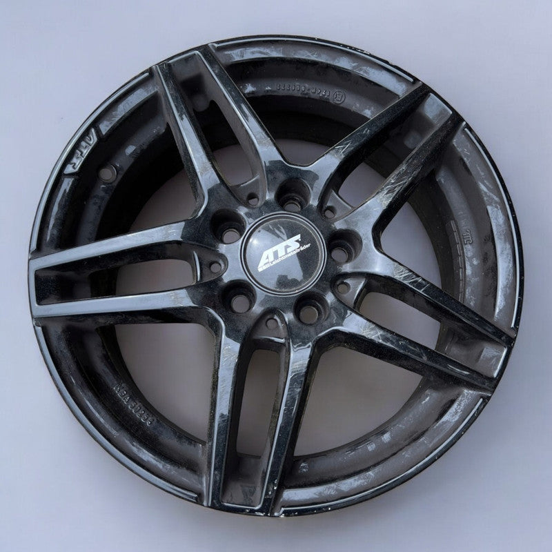 1x Alufelge 16 Zoll 6.5" 5x112 49ET KBA50254 Mercedes-Benz Rim Wheel