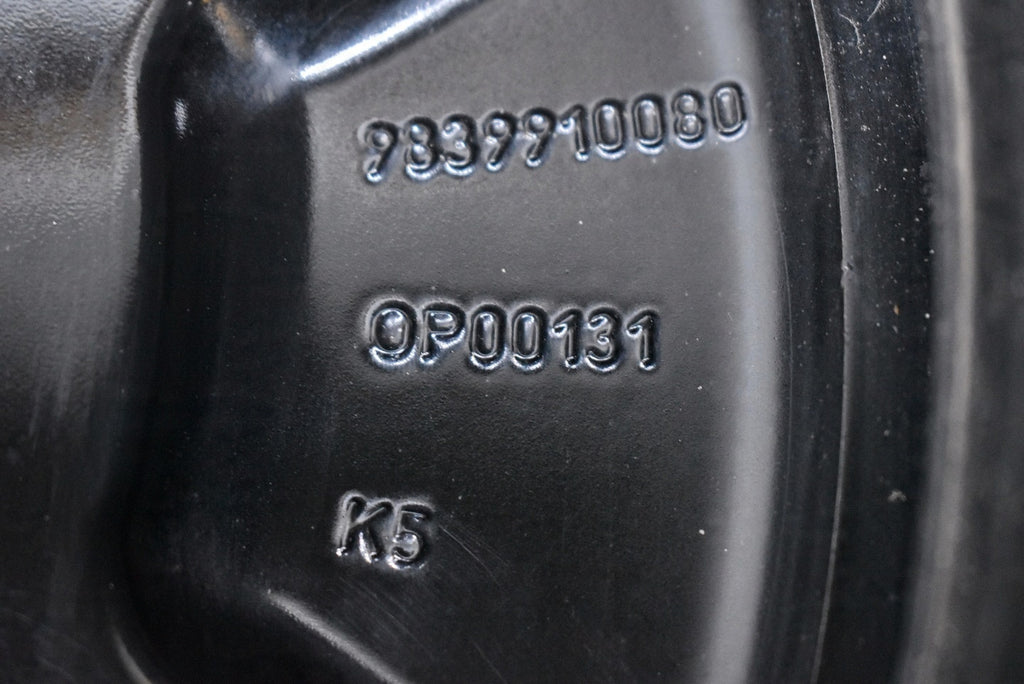 1x Alufelge 19 Zoll 7.0" 5x108 38ET Glanz Schwarz 9839910080 Peugeot 3008