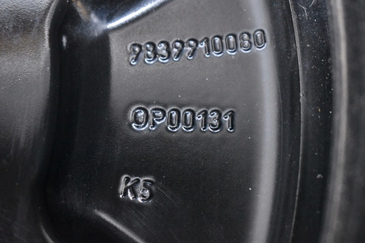 1x Alufelge 19 Zoll 7.0" 5x108 38ET Glanz Schwarz 9839910080 Peugeot Rim Wheel FEL2668505368dx