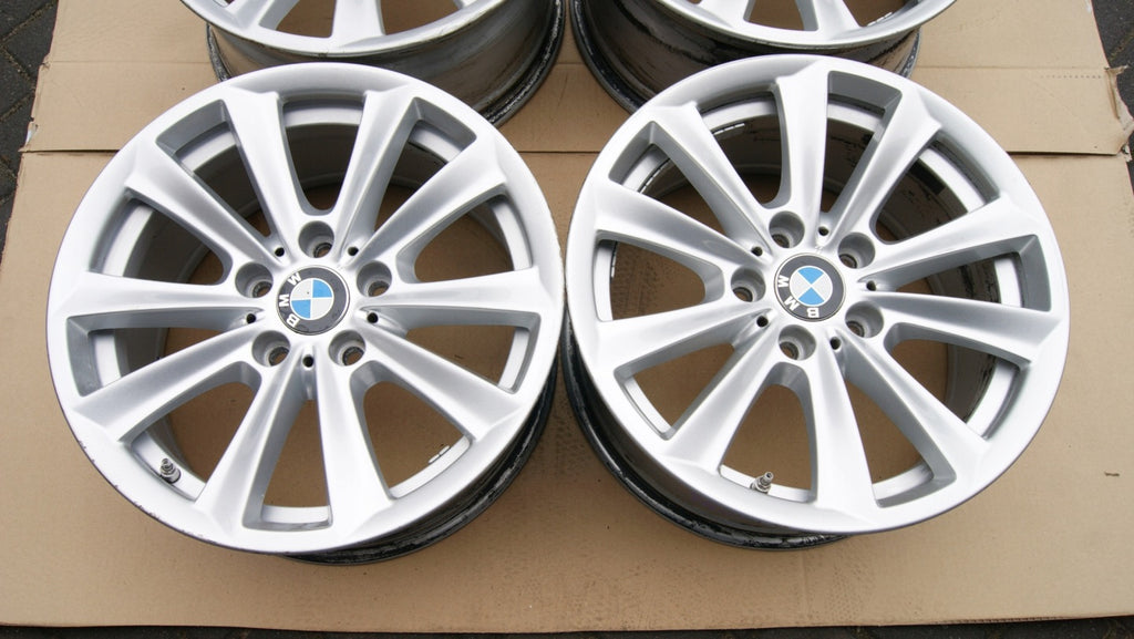 4x Alufelge 17 Zoll 8.0" 5x120 30ET Matt Silber 6780720 BMW Rim Wheel FEL2679136854fb