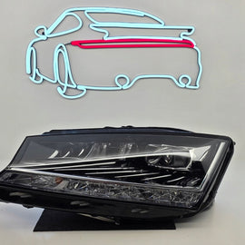 Frontscheinwerfer Skoda Fabia III 6V1941015F LED Links Scheinwerfer Headlight SCH4475288884vc