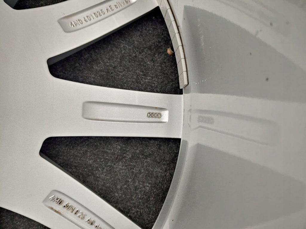 1x Alufelge 20 Zoll 9.0" 5x112 33ET Glanz Silber 4M0601025AE Audi Q7 Rim Wheel FEL8668800537re
