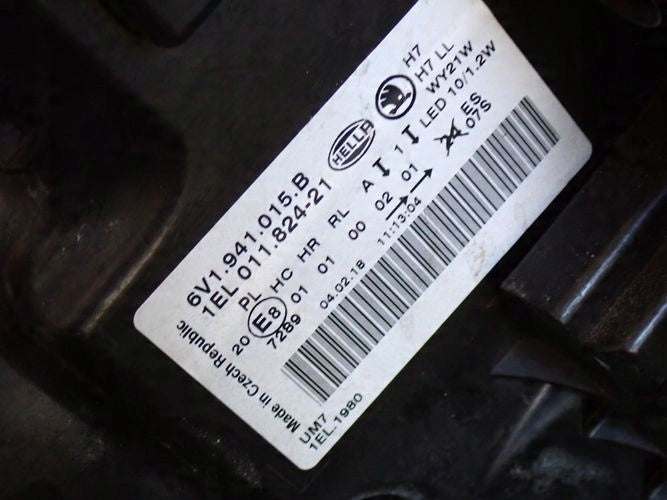 Frontscheinwerfer Skoda Fabia III 6V1941015B Links Scheinwerfer Headlight