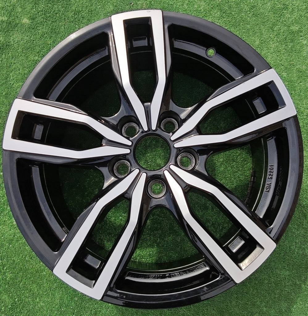 1x Alufelge 17 Zoll 7.0" 5x114.3 38ET KBA52201 Mitsubishi Outlander Rim Wheel