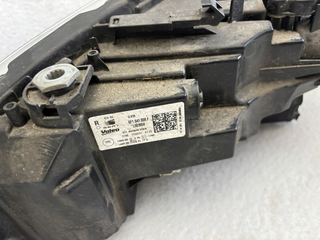 Frontscheinwerfer Seat Ibiza I 6F1941008F Rechts Scheinwerfer Headlight SCH3428679699jr