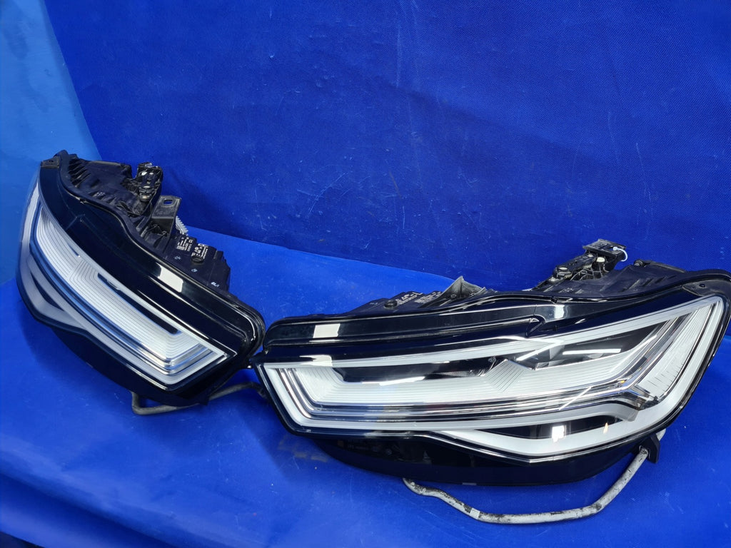 Frontscheinwerfer Audi A6 C7 4G0941035H 4G0941034H LED Ein Satz Headlight SCH7378185661zy
