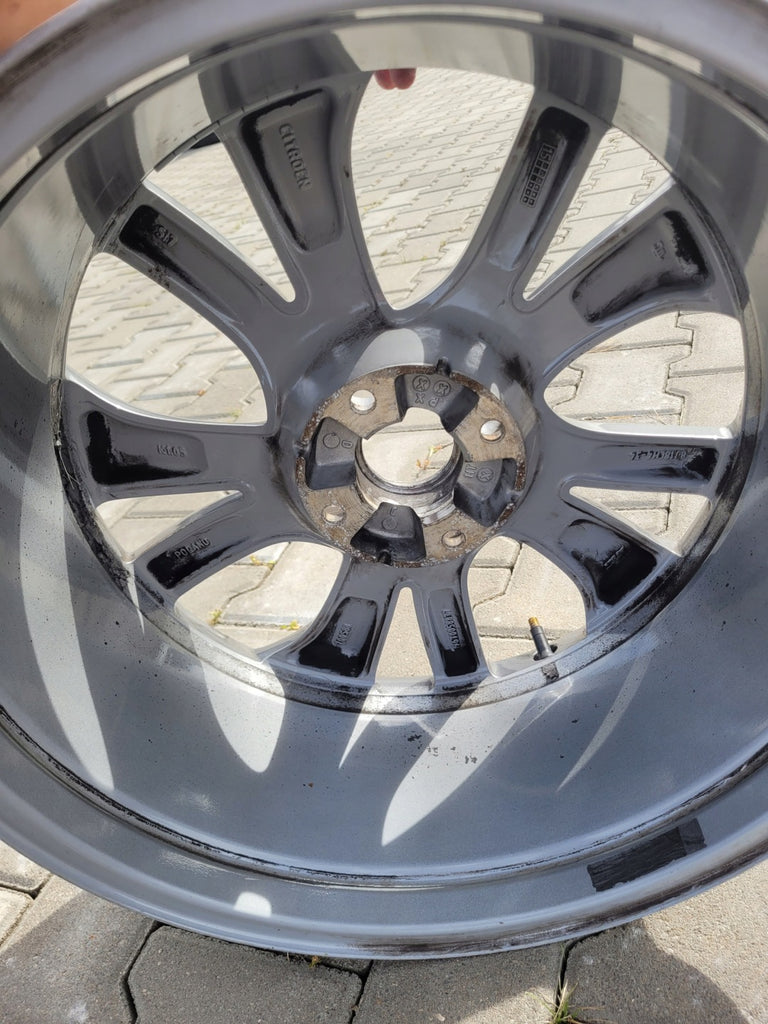 1x Alufelge 18 Zoll 8.0" 4x108 34ET Glanz Silber 9670058877 Citroën I Rim Wheel FEL1312799666yg