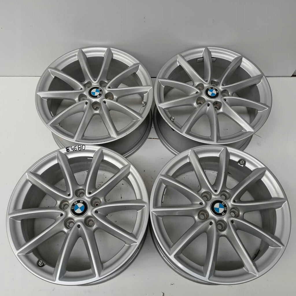 4x Alufelge 17 Zoll 7.5" 5x112 52ET Glanz Silber 6856061 BMW 2 F45 F46 Rim Wheel FEL4761581928qf