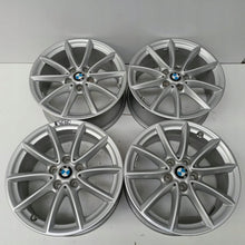 Load image into Gallery viewer, 4x Alufelge 17 Zoll 7.5" 5x112 52ET Glanz Silber 6856061 BMW 2 F45 F46 Rim Wheel FEL4761581928qf
