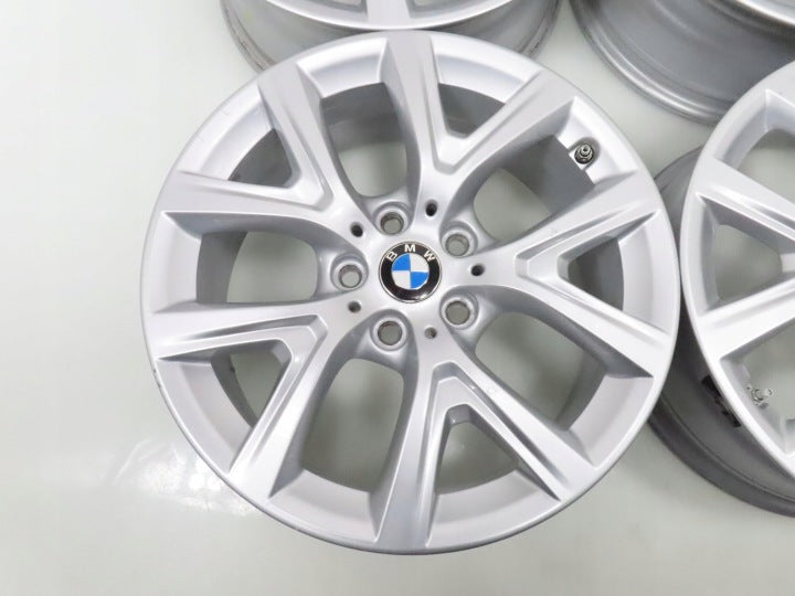 4x Alufelge 17 Zoll 6.5" 5x112 39ET Glanz Silber 6856076 BMW F39 X1 F48 FEL1422649351td