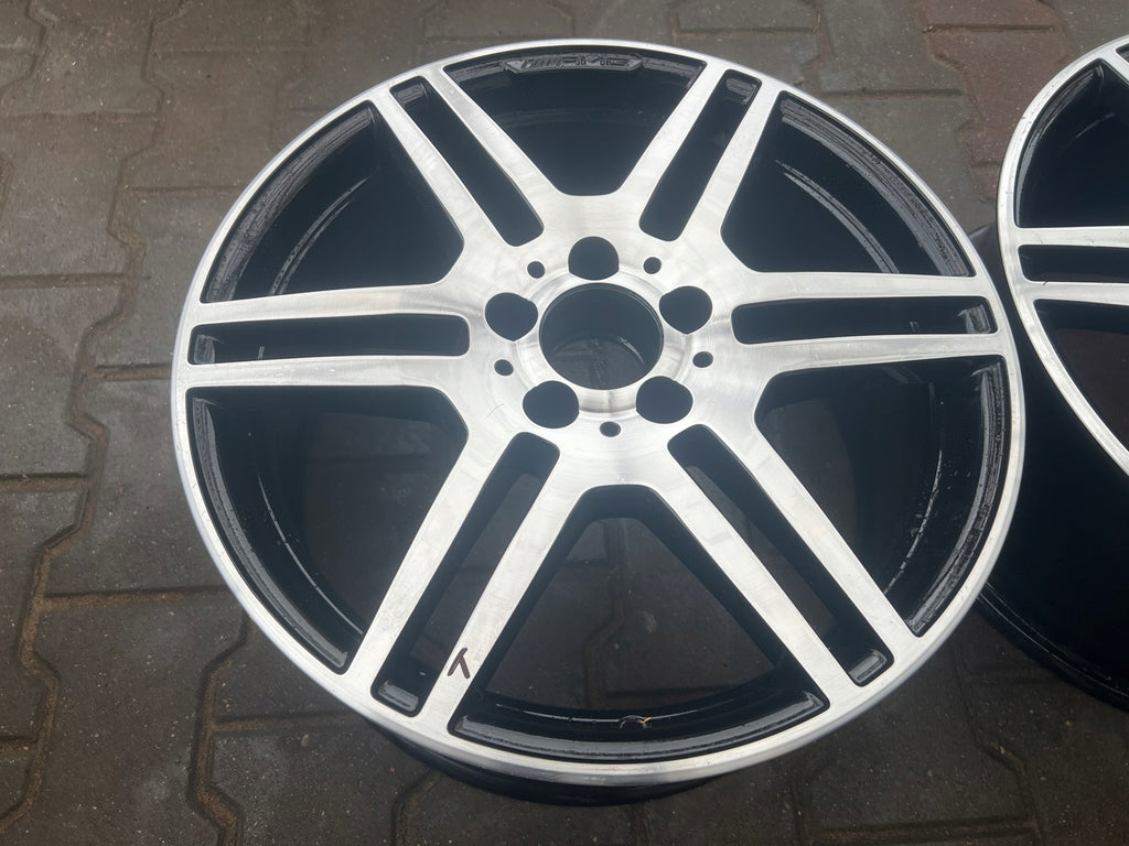 1x Alufelge 18 Zoll 8.0" 5x112 45ET Glanz Grau A2074011302 Mercedes-Benz Coupe