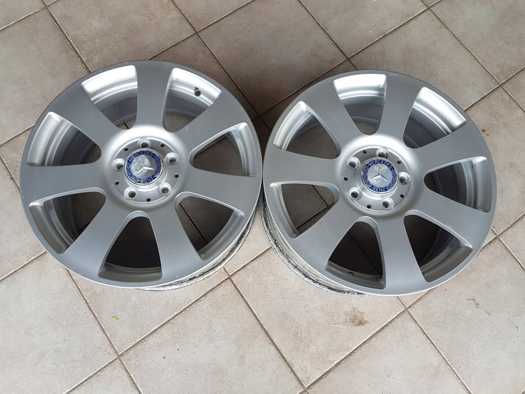 1x Alufelge 17 Zoll 7.5" 5x112 47 5ET A2044013502 Mercedes-Benz X204 Rim Wheel FEL1930305636fr