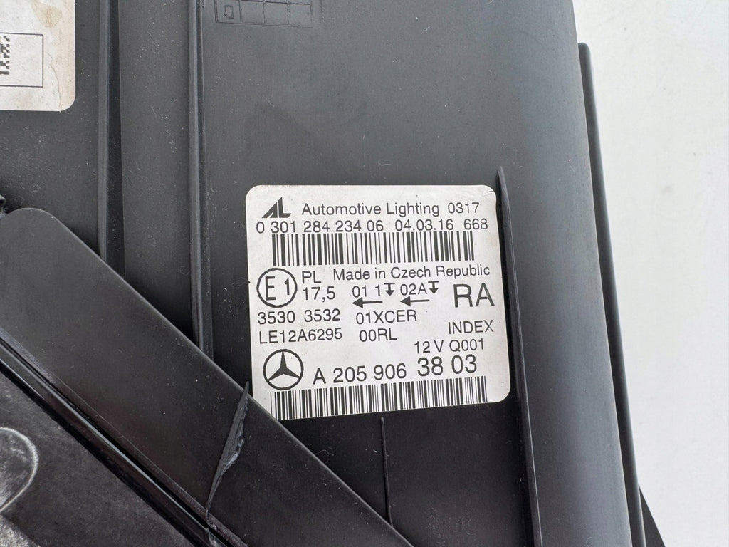 Frontscheinwerfer Mercedes-Benz W205 A2059063803 LED Rechts Headlight SCH6170364340nm