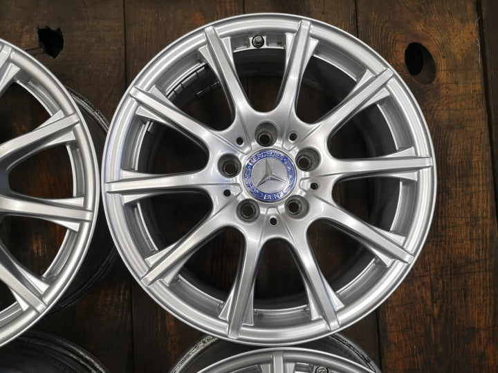 4x Alufelge 16 Zoll 6.5" 5x112 38ET A2054012400 Mercedes-Benz W205 A205 FEL8697110711xc