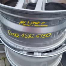 Load image into Gallery viewer, 1x Alufelge 16 Zoll 6.5" 5x112 50ET Glanz Silber IKE656 Audi Rim Wheel FEL8435309102pp