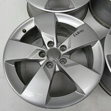 Load image into Gallery viewer, 4x Alufelge 17 Zoll 7.0" 5x112 47ET Glanz Silber 8S0601025J Audi Tt Rim Wheel FEL1913182943nc