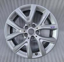 Load image into Gallery viewer, 1x Alufelge 17 Zoll 6.5" 5x112 39ET Glanz Silber 6856076 BMW X2 F39 F48 FEL9278302408bn