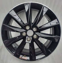 Load image into Gallery viewer, 1x Alufelge 17 Zoll 7.0" 5x100 46ET Glanz Schwarz 5JJ601025D Skoda Rapid FEL9135780153fe