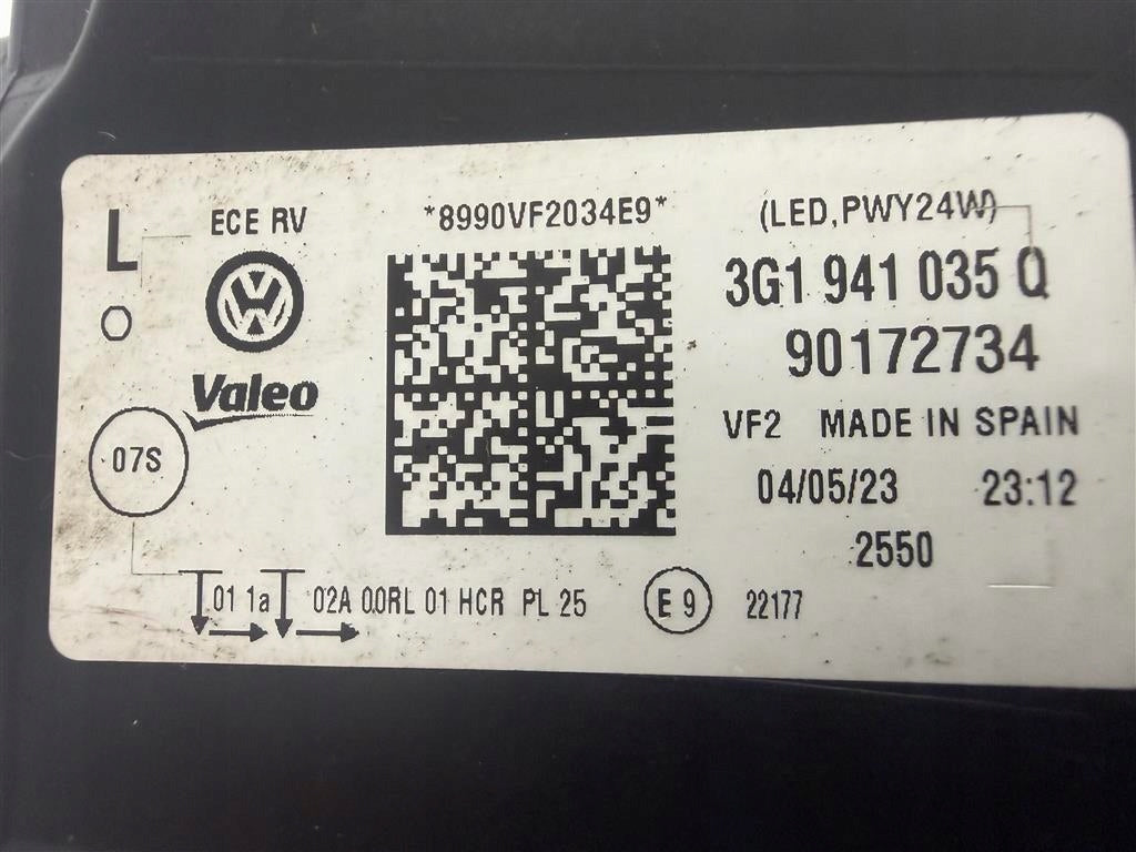 Frontscheinwerfer VW Passat B8 3G1941035Q LED Links Scheinwerfer Headlight SCH8060688861wh