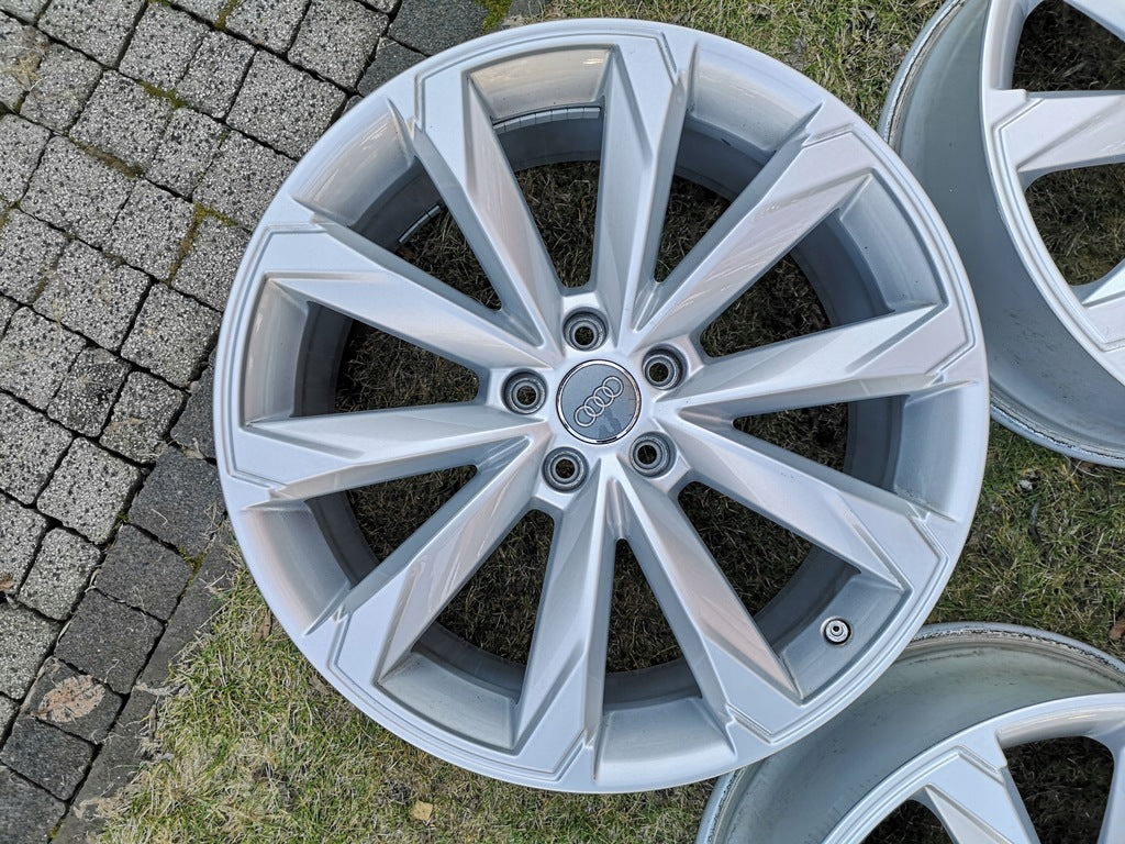 4x Alufelge 20 Zoll 8.5" 5x112 37ET Glanz Silber 4K9601025 Audi A6 Allroad FEL7637021453ei