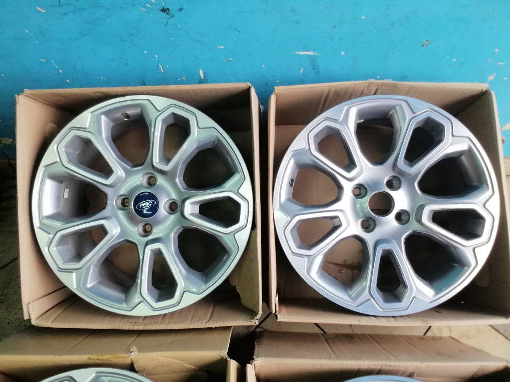 4x Alufelge 17 Zoll 7.0" 4x108 37 5ET Glanz Graphit GN15-H2B Ford Fiesta I FEL3658671527ow
