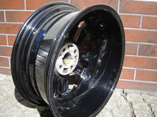 Laden Sie das Bild in den Galerie-Viewer, 1x Alufelge 17 Zoll 7.0&quot; 4x100 44ET Glanz Schwarz OP035 Opel Corsa Rim Wheel