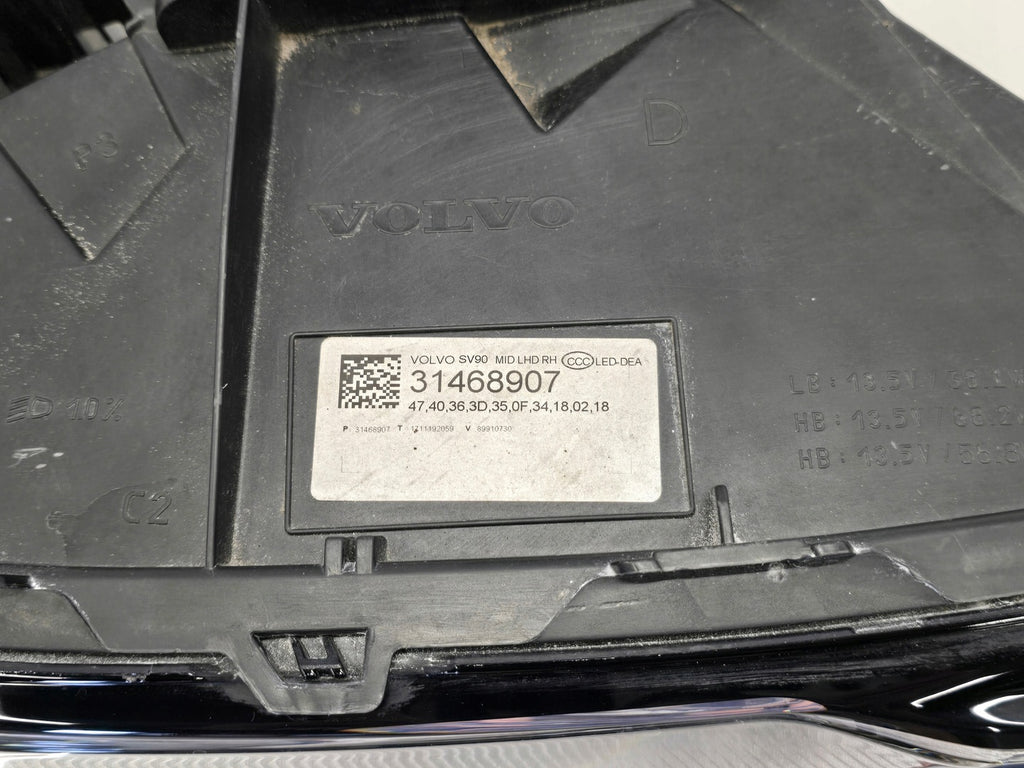 Frontscheinwerfer Volvo S90 V90 31468907 Full LED Rechts Scheinwerfer Headlight SCH4172355688um