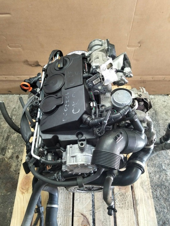 Motor Audi Seat Skoda VW I BLS 1.9 TDI 2007 Diesel Engine Komplett MOT8660703488dv