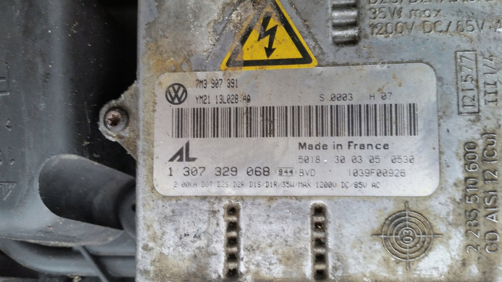 Frontscheinwerfer VW Sharan 7M3941016S Xenon Rechts Scheinwerfer Headlight SCH2172148497nq